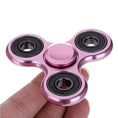 Yonbii Tri Spinner Fidget Aluminum Finger Spin Stress Hand Desk Toy EDC ADHD Autism Yonbii Tri Spinner Fidget Aluminum Finger Spin Stress Hand Desk Toy EDC ADHD Autism