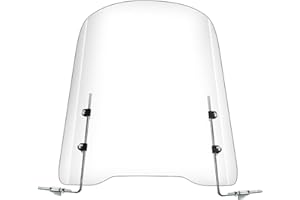rockible Parabrezza Moto per Bici Elettriche, 34x43x44 cm