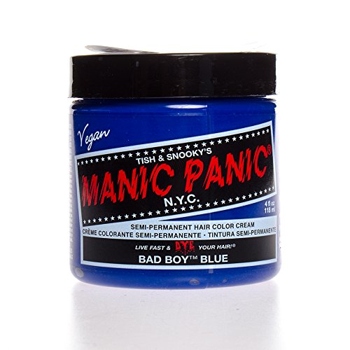 MANIC PANIC Cream Formula Semi-Permanent Hair Color - Bad Boy Blue