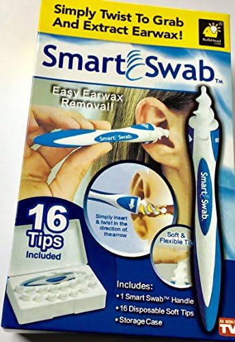New Ear Wax Remover Cleaner Kit Ear Pick Sucking Smart Swab (TM) by Bubbleheed