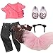 Produktbild Götz 3402950 Tierisch Gut - kleine Ballerina im Katzenoutfit - Bekleidungsset für Stehpuppen XS mit Einer Größe von 27 cm