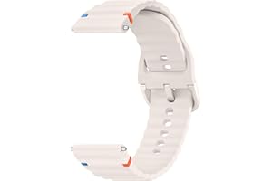 ZGCE Uhrenarmband 22mm 20mm, Silikon Uhrenarmbänder für Damen Herren, Atmungsaktives Wasserdichtes Wellenförmiges Armband, Ersatzarmband mit Schnellverschluss