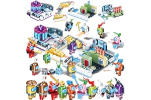 DLISHKA Werewolf Kill Games Building Blocks Toys, spazio alieno figure Peluch gioco modello Kit mattoni classico giocattolo per bambini regalo Mini statue, figure gioco moda (628)