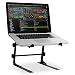 Produktbild resident dj LTS 1Lap • Laptop-Ständer • Controller-Ständer • Notebookständer • Universal-Ständer • ergonomisches Design • für DJs und Musiker • verstellbar in Breite und Höhe • Metallkonstruktion • Tischhalterung • rutschfeste Auflage • schwarz