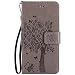 Produktbild Nancen Tasche Hülle für Microsoft Lumia 950 (5,2 Zoll) Flip Schutzhülle Zubehör Lederhülle mit Silikon Back Cover PU Leder Handytasche im Bookstyle Stand Funktion Kartenfächer Magnet Etui Schale