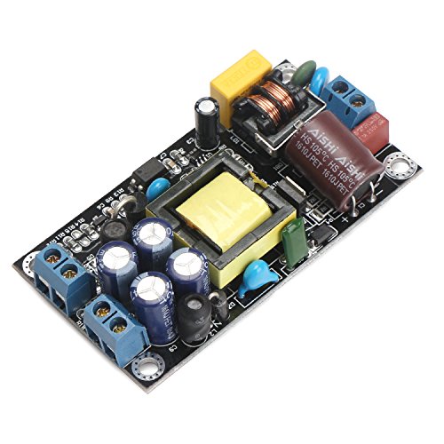 DROK® AC-DC-Vollisoliertes Schaltnetzteil, AC 85-264V / DC 110-370V Schaltnetzteil -Modul, 12V1A / 5V1A Dual-Ouput-Board mit High Efficiency, einfach zu installieren - 3
