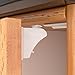 Premium Child Safety Cabinet Locks - Set of 4 Magnetic Cabinet Safety Locks - No Drilling! 5 Minuets and The House Is Protected