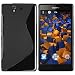 Produktbild mumbi TPU Silikon Schutzhülle für Sony Xperia Z Hülle schwarz