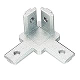 Material: aleación de zinc ChaRLes SuleveTM Cj30 T Ranura 3 Manera 90 Grado Dentro De La Esquina Conector Junta De Soporte Para 3030 Serie Perfil De Aluminio
