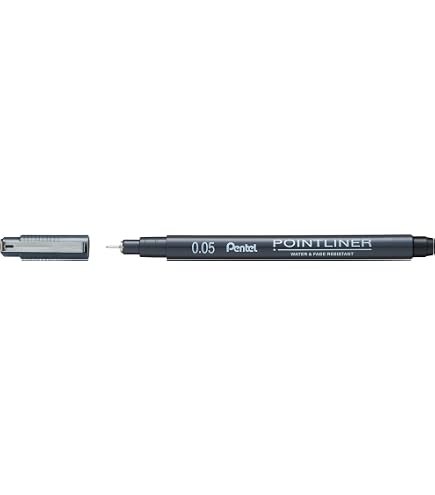 Tombow MONO Drawing Pen – 0.4mm Fineliner, Pigment Ink, Waterproof, For Sketching