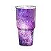 Produktbild Panamami Tragbare Größe Trendy Starrry Muster Edelstahl Tumbler Insulated Cup Sternenhimmel Kaffee Tee Becher für Home Office Drinkware - lila