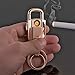 Price comparison product image Jobon 2-in-1 Stylish Car key ring USB Rechargeable Cigarette Lighter ZB-8755 (Gold Color)