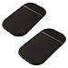 Produktbild Smartfox 2X Auto PKW KFZ Halter Halterung Antirutschmatte Anti Rutsch Pad Klebematte für Handy Smartphone Navi in Schwarz