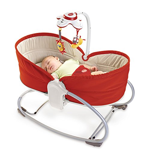 Tiny Love 3-in-1 Rocker Napper, Red - 6