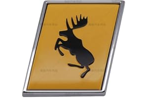 XCBW Adesivo per auto, spesso, adesivo per bagagliaio posteriore, ricambio per Volvo XC60 S90 XC90 S60 Polestar distintivo (cervo)