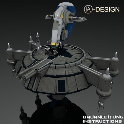 CUSTOM Bauanl. Kamino Platform + 2 Slave I 1 from LEGO Seinen for STAR WARSTM 8097 6209