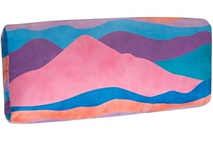 ‎YOGA DESIGN LAB Yoga Design Lab Die Yoga Bolster | Bequeme, Unterstützende, Umweltfreundliche, Luxus Yogakissen | Recycelte Mikrofaser aus Plastikflaschen | Natürliche Baumwolle, Schaumstoff-Füllung