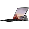 Renewed Surface Pro 7 2 in 1 Tablet - Intel Core-i7-10th Gen 12.3 Inch - 256GB SSD - 16GB RAM - Intel® HD Graphics 615 - With Keyboard, Silver [Intl. Version]