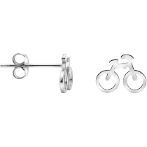 Boucles D'oreilles Vélo Argent 925 - Sofia Milani - Bijoux Femme élégants - Cadeau Boîte
