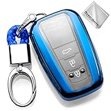 toyota camry usa Galvanisches Niveau zur Verhinderung des Farbverblassens - Mit einer 3 schichtigen Metall-Primerschicht, farbigen Schicht und polierten Schicht kann diese Schlüsselanhänger-Abdeckung die Farbe neu und modisch halten.