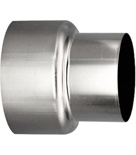 Kachelpijp 100 mm RVS enkelwandige bocht 87° 32015676