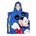 Produktbild Kinder Jungen Lizenzprodukt Disney Mickey Mouse Badetuch/Strandtuch/Handtuch mit Kapuze