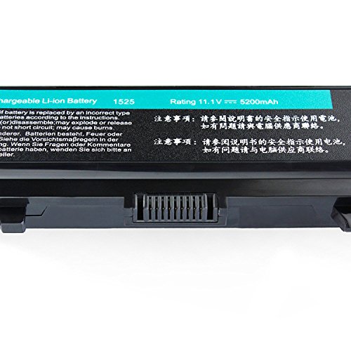 Dtk® Ultra Hochleistung Notebook Laptop Batterie Li-ion Akku für DELL Inspiron 1525 1526 1545 1546 1440 1750 VOSTRO 500 . K450N [ 6-cell 11.1V 4400mah / 48wh] Notebook battery - 4