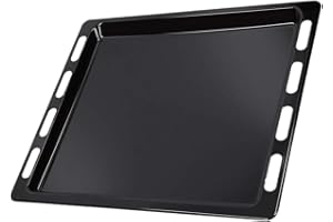 Find A Spare Backblech aus Emaille, 455 x 360 x 25 mm, für Backofen von Bosch Russell Hobbs Siemens