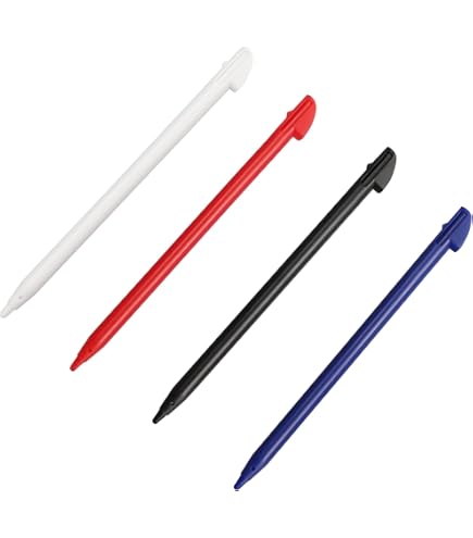 Stylets Dioche Pour New 3DS XL - Lot De 10 Stylets écran Tactile Noir