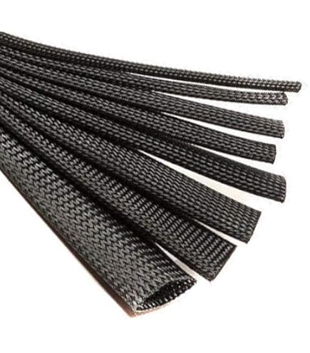 Metallic Heat Shield Sleeve Insulated Wire Hose Cover Wrap Loom  1-1/2''ID3.3 Ft - Foto 9