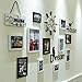 Produktbild HJKY Foto-Rahmen-Wand-Set Stereo-Foto-Wand-Schlafzimmer Kreatives Sofa-Hintergrund-Wand-dekorativer Raum Einfache moderne Foto-Rahmen-Gruppe, 11N Schwarzweiss-Kombination