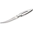 HAZEL Stainless Steel Tomato Knife for Kitchen | Kitchen Knife with Handle, Silver