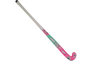 BYTE HX800 WOODEN OUTDOOR HOCKEY STICK MINT/PINK