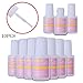 Elite99 10 Bottles Strong Adhesive Nail Art Glue Professional False Acrylic Quick Drying 10g