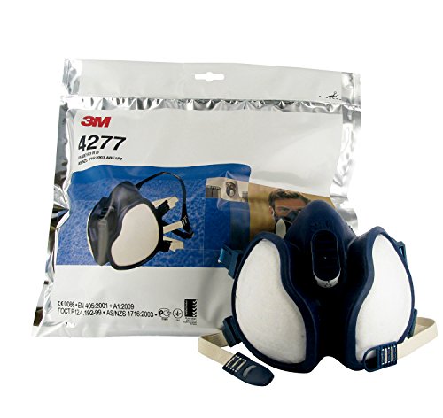 3M Halbmaske 4277, FFABE1P3RD gegen organische, anorganische und saure Gase, Dämpfe und Partikel - 4