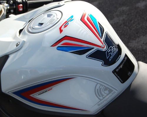 BMW S1000RR 2009 - 2011 Knee / Tank Number Board Numberboard Motografix 3D Gel Protection Protector