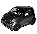 Produktbild Norev Smart ForTwo Coupe C453 Matt Grau mit Schwarz Ab 2014 1/18 Modell Auto mit individiuellem Wunschkennzeichen