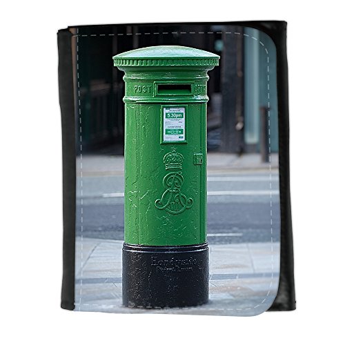 Preisvergleich Produktbild Portemonnaie Geldbörse Brieftasche / / F00026626 Grün Briefkasten / / Small Size Wallet