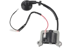 Joyzan Bobina di Accensione per Decespugliatore, Tagliaerba Adatta 63CC 48 Motore 48F 1E48F Strumento Sostituzione Portatile Universale Accessori Compatibile Generatore Tosaerba Modulo Candela Ricambi