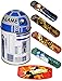 Produktbild 1. Hilfe _ Pflasterset - " Star Wars - R2-D2 " - incl. Name - 18 Stück wasserfeste Pflaster - in Metall Box - Pflasterbox Dose bunt Kinderpflaster - Darth Vader / Stormtrooper - Yoda / Starwars - Krieg der Sterne - Anakin Skywalker - für Kinder und Erwachsene / Trostpflaster - Mädchen & Jungen - Aufbewahrungsdose