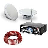 IMMER AM BALL: Der Skytronic AV-360 Verstärker verfügt zudem über einen integrierten UKW-Radiotuner, somit können Sie immer am Ball bleiben und sich mit der Musik Ihres Lieblingssenders auch beim Baden oder bei jeder anderen Gelegenheit vergnügen lassen.