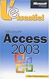 Image de L'Essentiel : Microsoft Access 2003