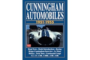 Cunningham Automobiles 1951-1955: Road Test Book (Brooklands Books Road Tests Series)