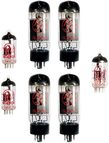 Voc Rock (JJ RE VALVE KIT) For BLACKSTAR METAL 100 amplifier that use FOUR 6L6GC TWO ECC83 (12AX7) TUBES AND ONE ECC82 (12AU7)