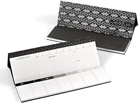 GLOO My Week Plan - Weekly Planning - Back Matt Black