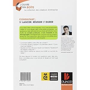 Consultant : se lancer, réussir et durer