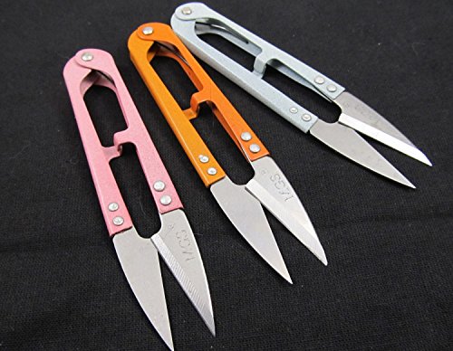 3x Fadenschere Nahttrenner Nähschere Handarbeitsschere Fadentrenner Miniblings - 2