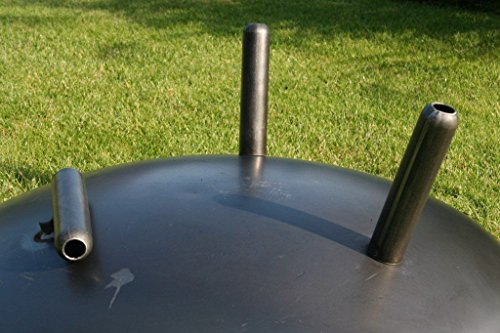 Feuerschale Wien Ø 80cm mit Rand - 4