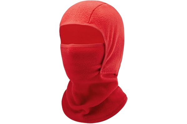 Irzaki Barn balaclava vinter balaclava mask för pojkar flickor vindtät skidmask för barn kallt väder ansiktsmask hjälm foder