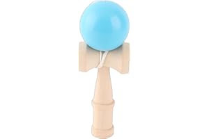 PONGNAS Wooden Kendama Toy, Premium Wood Kendama Toy, Portable Group Game, Improve Hand Eye Coordination with String, Ideal All Ages, Fun for Indoor and Outdoor (Green)